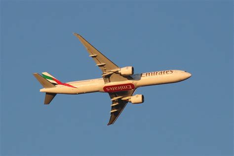 Emirates flight EK67 .